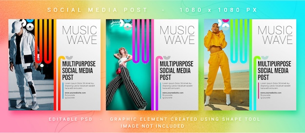 Multipurpose Music Social Media Post