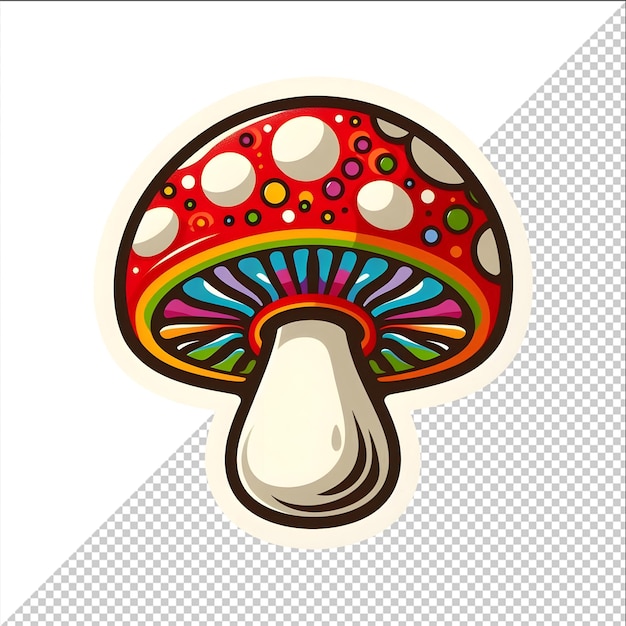 Mushroom Sticker