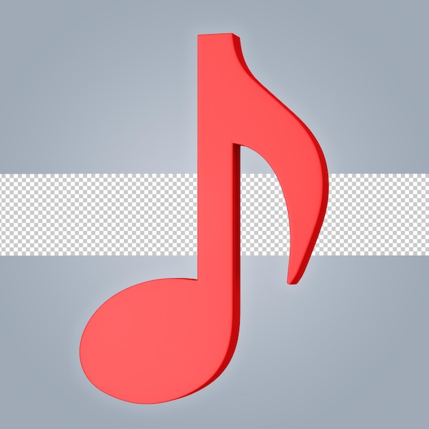 music 3d icon