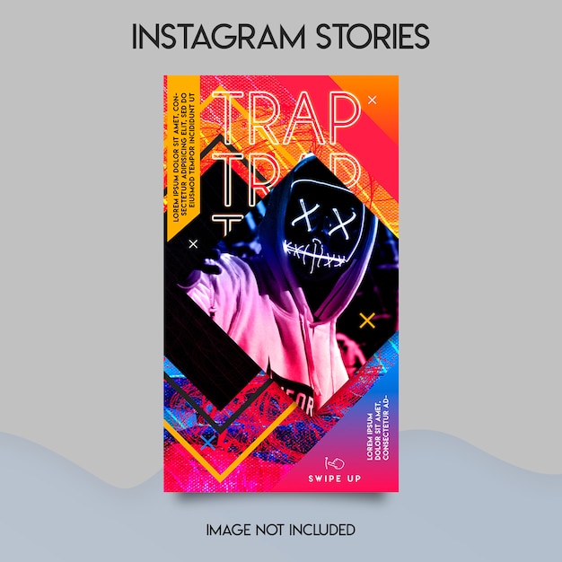 Music festival instagram stories template