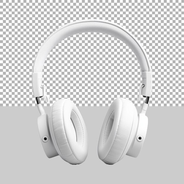 Music Headphone on Transparent Background Ai Generated