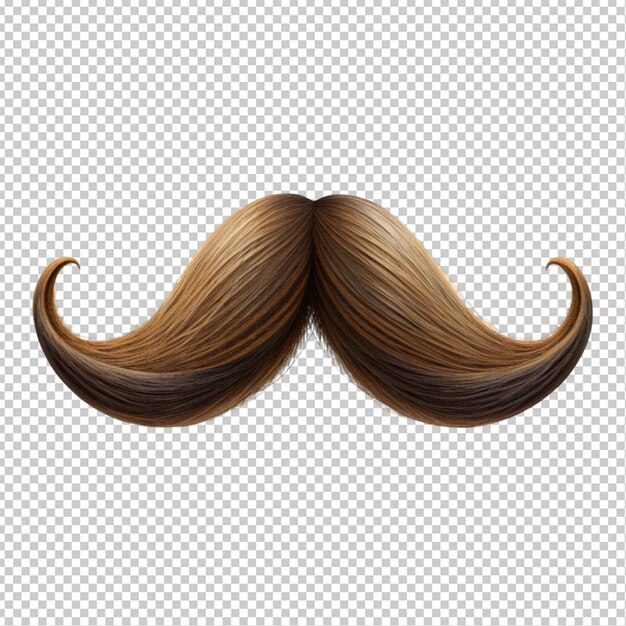 PSD mustache transparent background