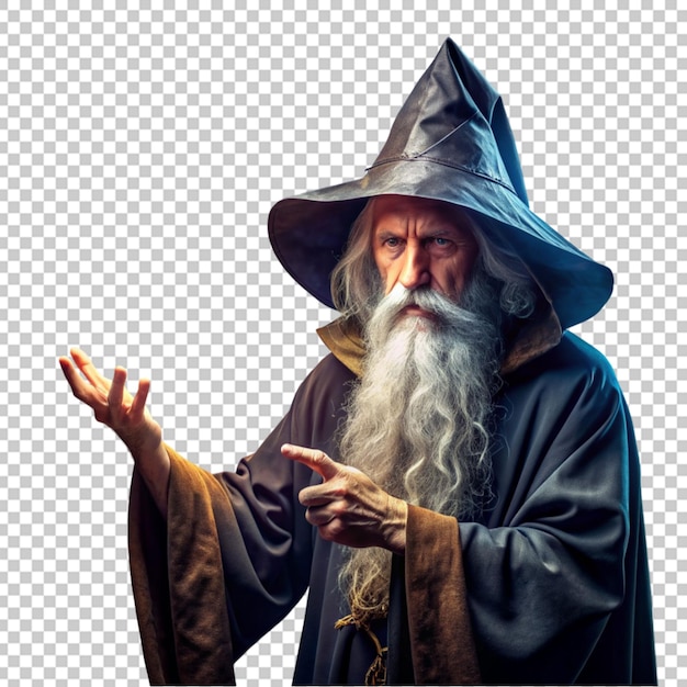 PSD mysterious wizard casting spells