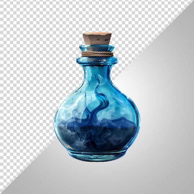 Mystic Elixir Potion Bottle png