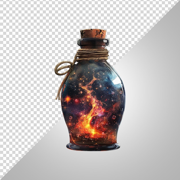 Mystic Elixir Potion Bottle png