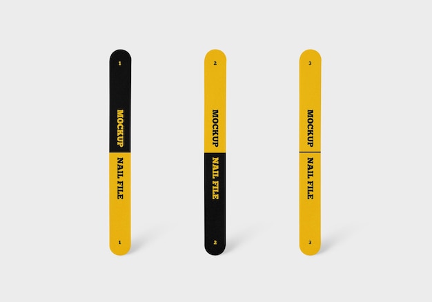 Nail File Mockup