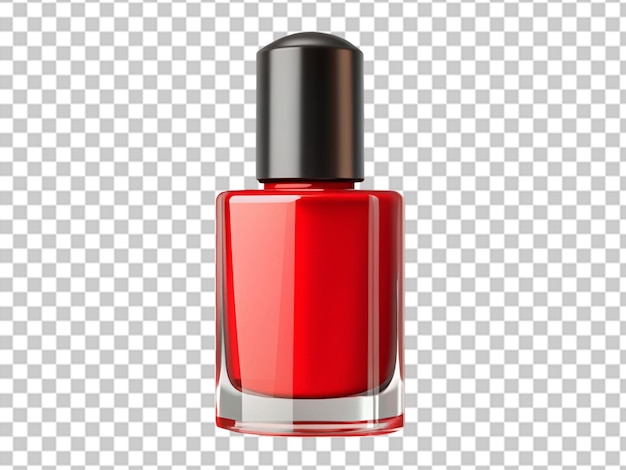 nail polish isolated on transparent background