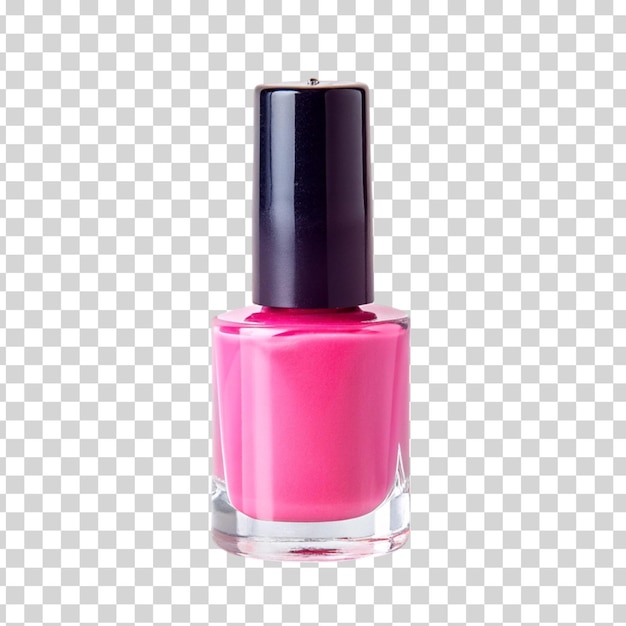 Nail polish light pink isolated on Transparent background