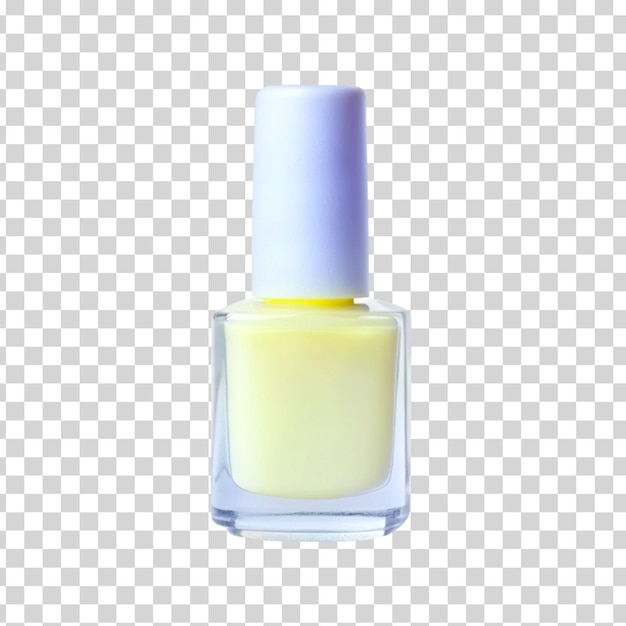 Nail polish white isolated on Transparent background