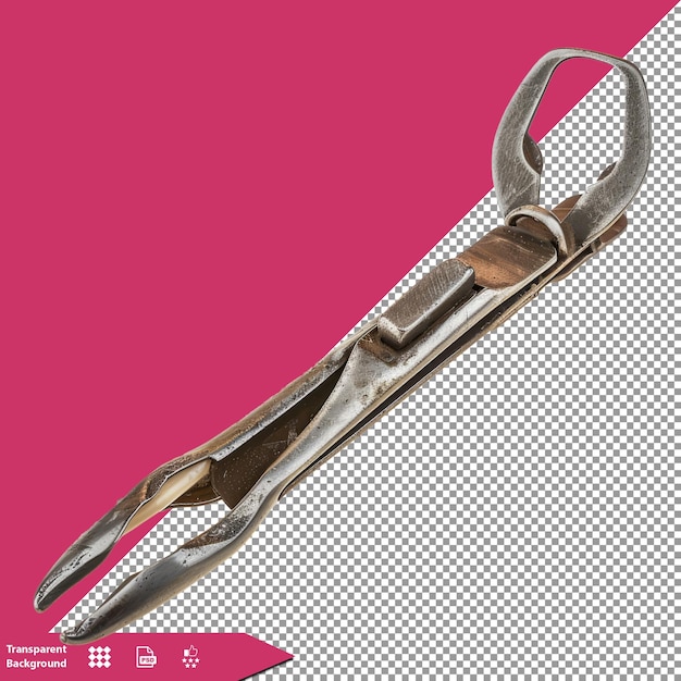 Nail Puller on Transparent Background PNG PSD