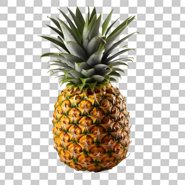 PSD nanas pineapple with transparent background