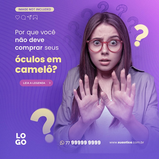 Nao devo comprar oculos em camelo PSD editaveis oculos otica