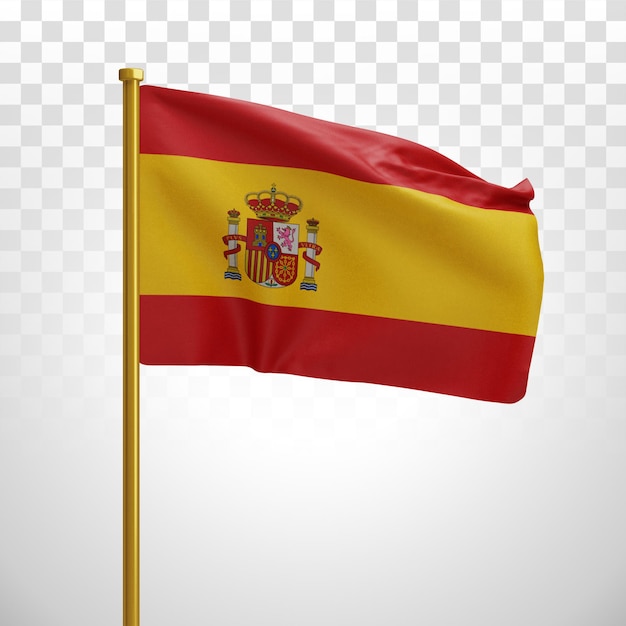 PSD national flag of spain