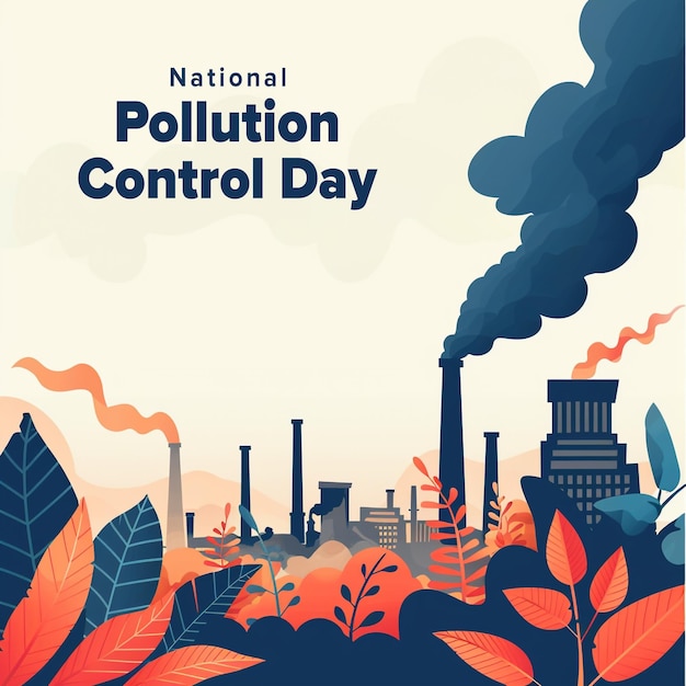 National Pollution Control Day PSD Banner for Social Media