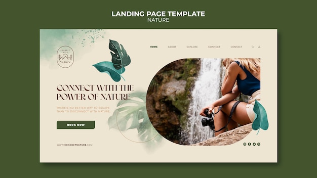 Nature design template