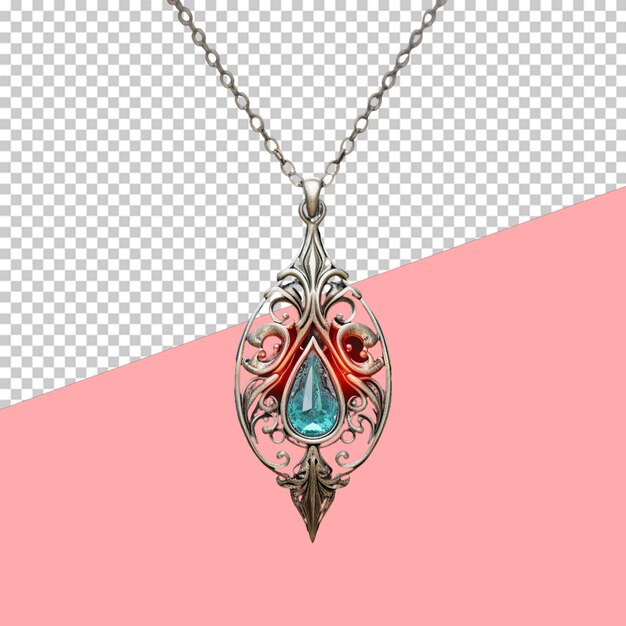 PSD necklace pendant