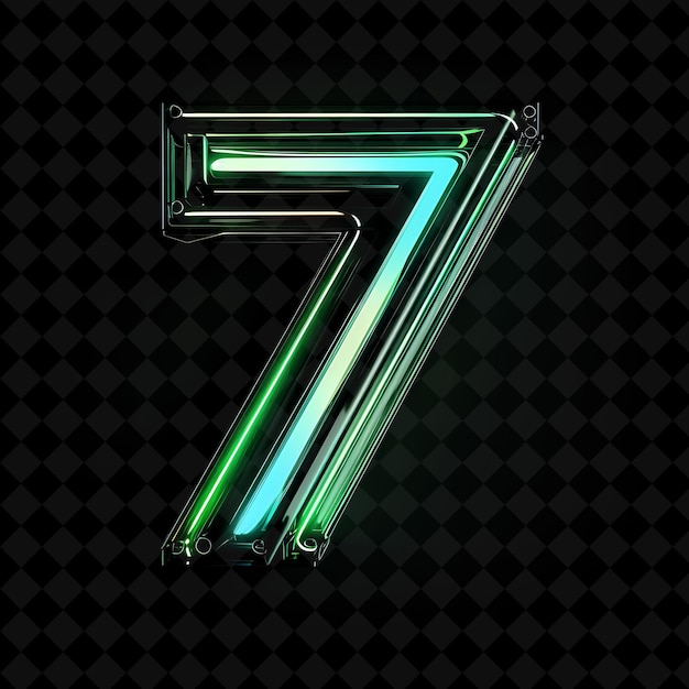 Neon Alphabet and Numbers PNG Collection Glowing Typography Design Element for Modern Graphic Art