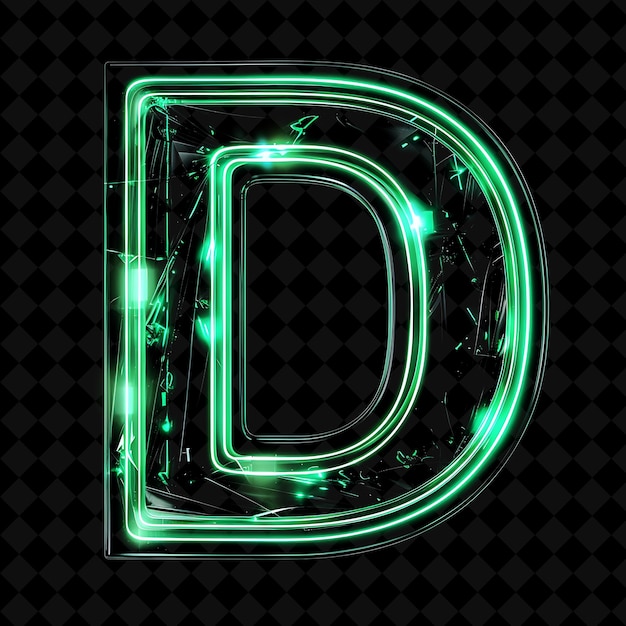 Neon Alphabet and Numbers PNG Collection Glowing Typography Design Element for Modern Graphic Art