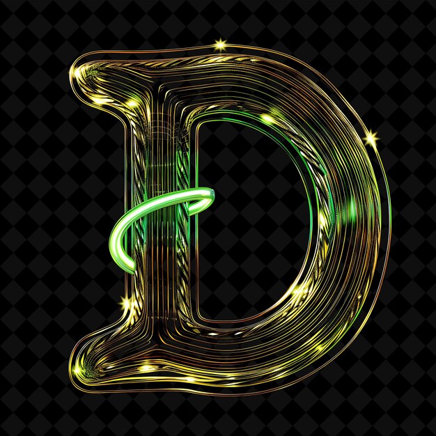 Neon Alphabet and Numbers PNG Collection Glowing Typography Design Element for Modern Graphic Art