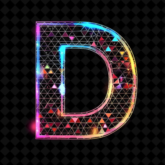 Neon Alphabet and Numbers PNG Collection Glowing Typography Design Element for Modern Graphic Art