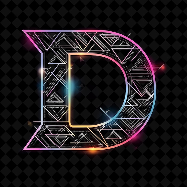 Neon Alphabet and Numbers PNG Collection Glowing Typography Design Element for Modern Graphic Art