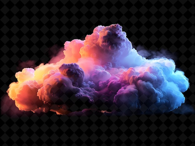 Neon Marshmallow Cloud Made With Fluffy Marshmallow Fragment Neon Color Food Drink Y2K Collection