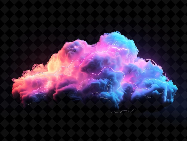 Neon Marshmallow Cloud Made With Fluffy Marshmallow Fragment Neon Color Food Drink Y2K Collection