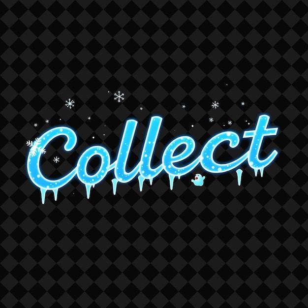 a neon sign that says quot collect collect quot on it