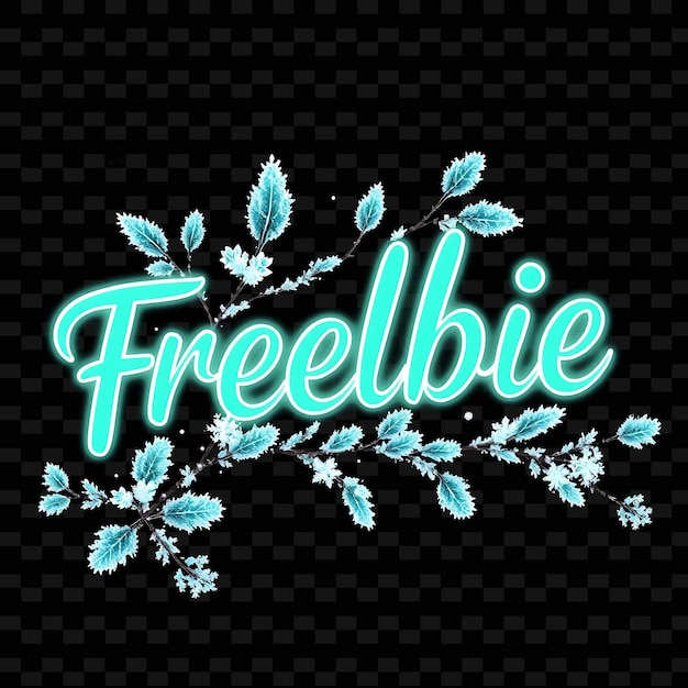 a neon sign that says free in blue