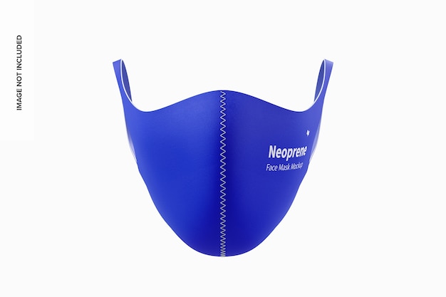 Neoprene Guard Face Mask Mockup