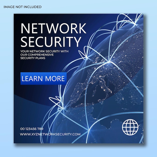 Network security social media post