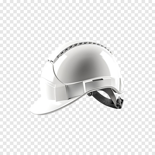 PSD a new safety helmet isolated on a transparent background