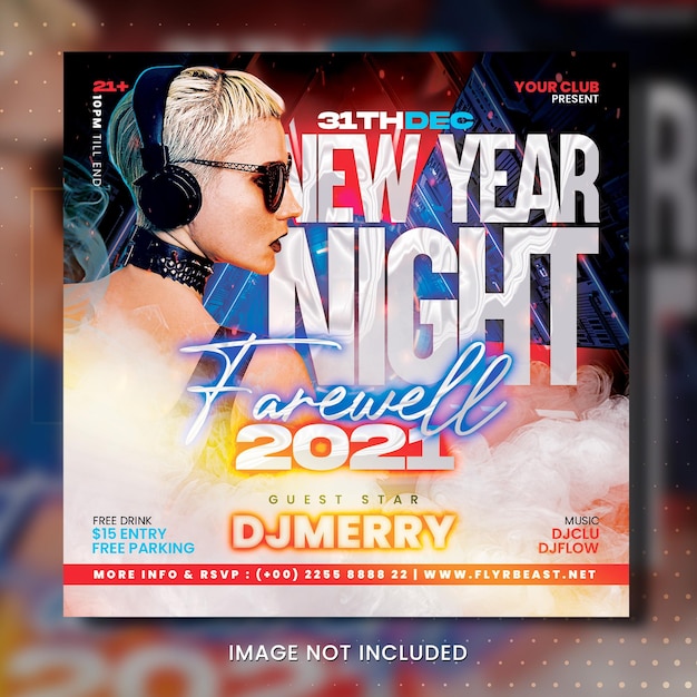 New Year Party Flyer