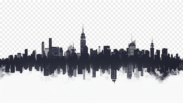 PSD new york city city skyline