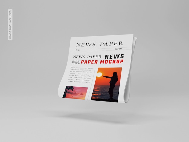 News paper mockup