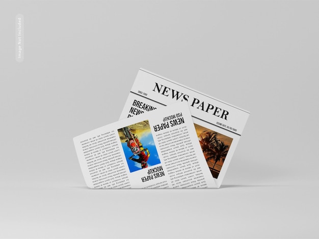 Newspaper mockup