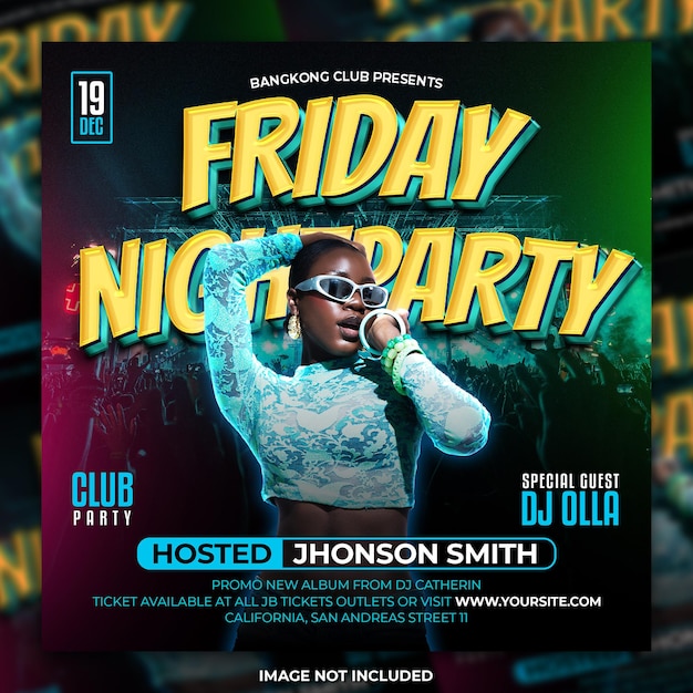 Night Club Flyer Template