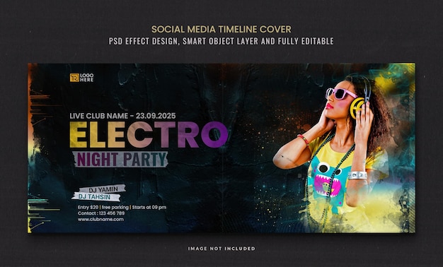 Night Club Party Facebook Timeline Covers