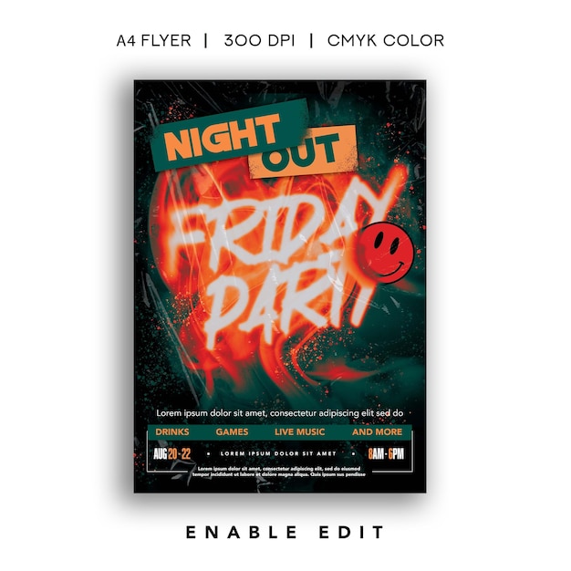 Night Party Flyer