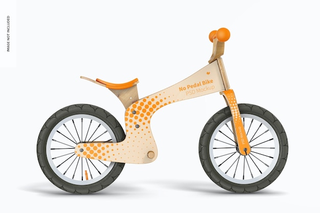 No Pedal Bike Mockup