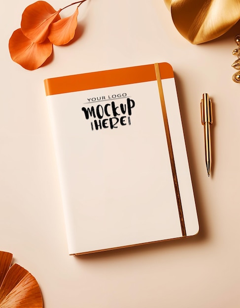 Note Book mockup template design for social media poster and banner