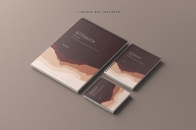 Notebook Branding Mockups