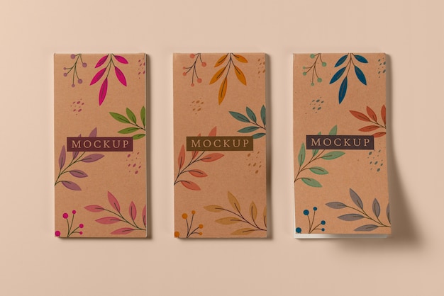 Notebook cover mockup design