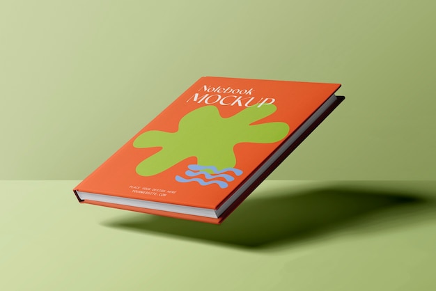 Notebook mockup design