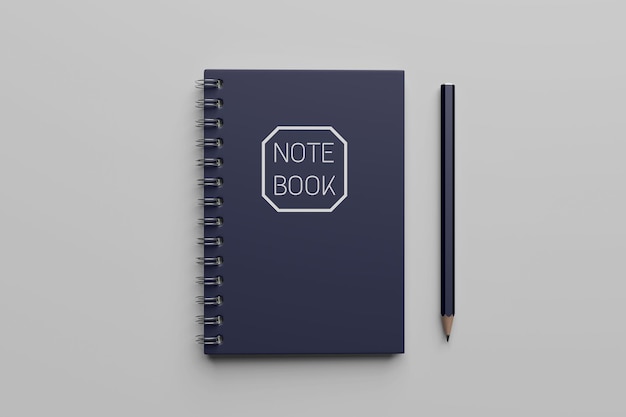 Notebook mockup