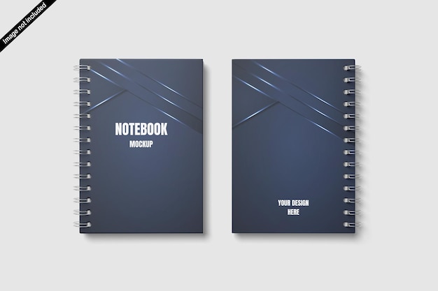 Notebook mockup