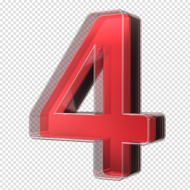 Number Class 3D Rendering