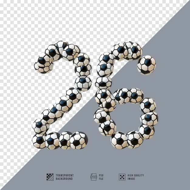 a number of soccer balls with the number 2 on it