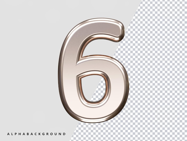 Number text effect vector illustration transparent element