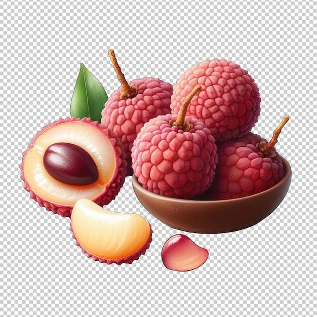 NutrientRich Lychee Graphic png